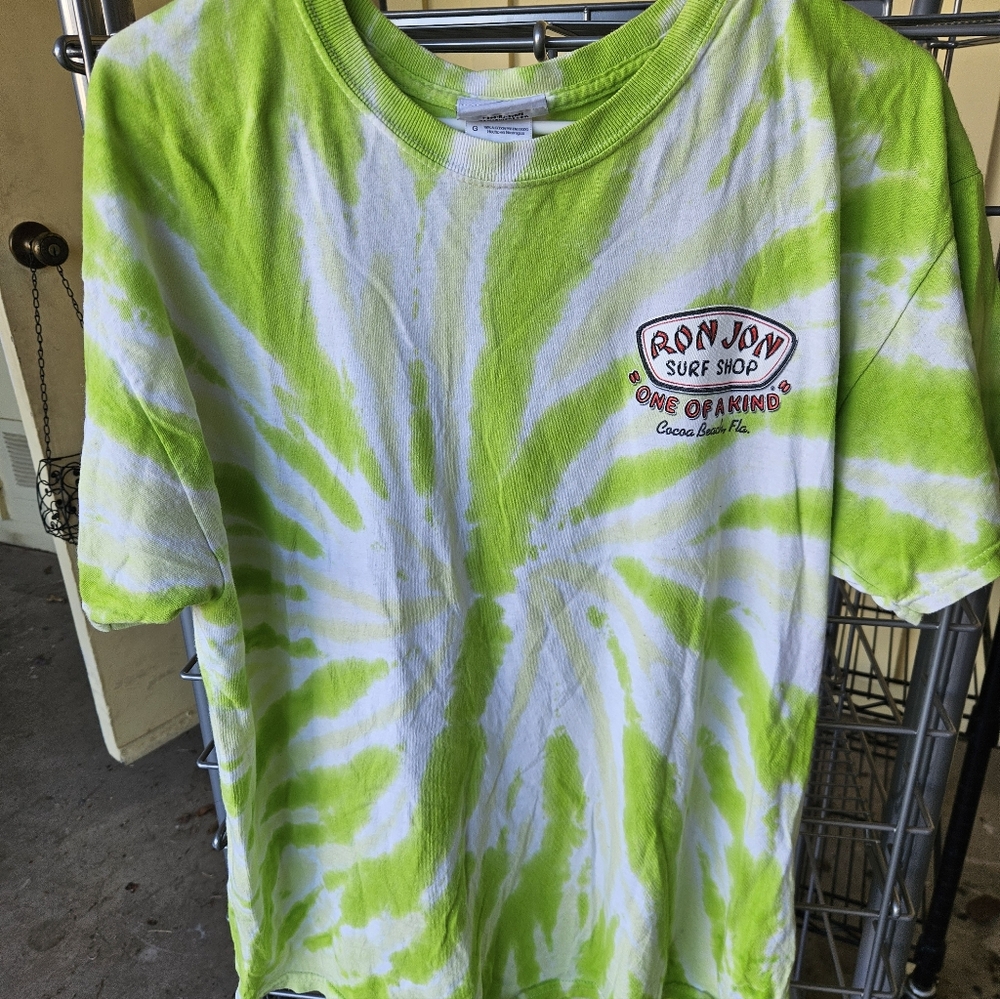 Ron Jon Surf Shop One Of A kind Cocoa Beach Florida Tye Dye Tee